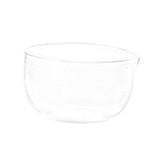 Maxbell Glass Matcha Bowl with Pouring Spout Gift Tea Accessories for Cold Brew 350ml