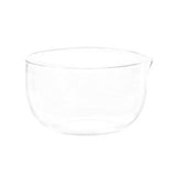 Maxbell Glass Matcha Bowl with Pouring Spout Gift Tea Accessories for Cold Brew 350ml