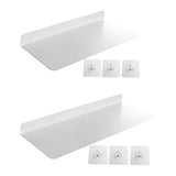 Maxbell Storage Rack Home Decorative Rack Closet Organizer Smooth for Cupboard S