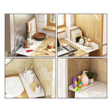 Maxbell Storage Rack Home Decorative Rack Closet Organizer Smooth for Cupboard S