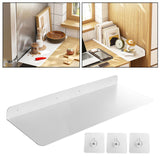 Maxbell Storage Rack Home Decorative Rack Closet Organizer Smooth for Cupboard M