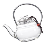 Maxbell Teapot Heat Resistant Tea Kettle for Loose Coffee Clear