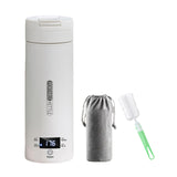 Maxbell Portable Electric Kettle Travel Vacuum Insulated Mug Leakproof for Airplane clamshell