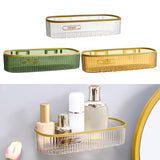 Maxbell Shower Caddy Basket Shelf Hanging Shelves for Living Room Bedroom Accessory Clear