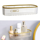 Maxbell Shower Caddy Basket Shelf Hanging Shelves for Living Room Bedroom Accessory Clear