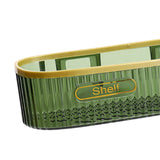 Maxbell Shower Caddy Basket Shelf Hanging Shelves for Living Room Bedroom Accessory Dark Green