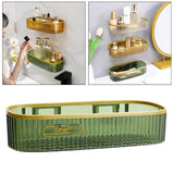 Maxbell Shower Caddy Basket Shelf Hanging Shelves for Living Room Bedroom Accessory Dark Green