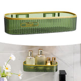 Maxbell Shower Caddy Basket Shelf Hanging Shelves for Living Room Bedroom Accessory Dark Green