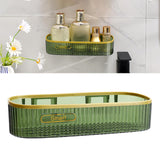 Maxbell Shower Caddy Basket Shelf Hanging Shelves for Living Room Bedroom Accessory Dark Green