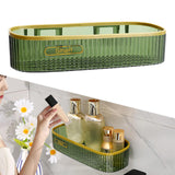 Maxbell Shower Caddy Basket Shelf Hanging Shelves for Living Room Bedroom Accessory Dark Green