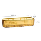 Maxbell Shower Caddy Basket Shelf Hanging Shelves for Living Room Bedroom Accessory Light Brown