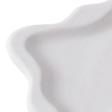 Maxbell Plaster Jewelry Organizer Dish Home Decor Square for Cosmetics Bracelets Pure White Square