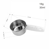 Maxbell 30ml small sauce Cup with Handle for Condiments Steak Sauce Salad Drerssing