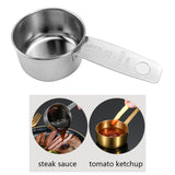 Maxbell 30ml small sauce Cup with Handle for Condiments Steak Sauce Salad Drerssing