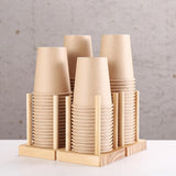 Maxbell Paper Cup Holder Water Cup Dispenser Water Cup Holder Stand Stand for Home Double 8cm