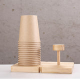 Maxbell Paper Cup Holder Water Cup Dispenser Water Cup Holder Stand Stand for Home Double 10cm