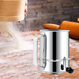 Maxbell Stainless Steel Baking Sugar Sifter Kitchen Gadgets for Baking Equipment 5 Cup