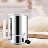 Maxbell Stainless Steel Baking Sugar Sifter Kitchen Gadgets for Baking Equipment 5 Cup