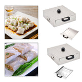 Maxbell Rice Roll Machine Furnace Equipment for Chinese Cuisine Recipes Breakfast 2 Drawers