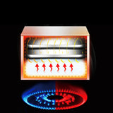 Maxbell Rice Roll Machine Furnace Equipment for Chinese Cuisine Recipes Breakfast 2 Drawers