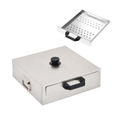 Maxbell Rice Roll Machine Furnace Equipment for Chinese Cuisine Recipes Breakfast 1 Hole 1 Flat Drawer