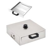 Maxbell Rice Roll Machine Furnace Equipment for Chinese Cuisine Recipes Breakfast 1 Hole 1 Flat Drawer