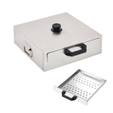 Maxbell Rice Roll Machine Furnace Equipment for Chinese Cuisine Recipes Breakfast 1 Hole 1 Flat Drawer
