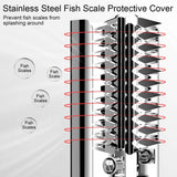 Maxbell Stainless Steel Electric Fish Scaler Roller Cutter Part for Scraping Cleaner Style A