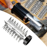 Maxbell Stainless Steel Electric Fish Scaler Roller Cutter Part for Scraping Cleaner Style B