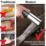 Maxbell Stainless Steel Electric Fish Scaler Roller Cutter Part for Scraping Cleaner Style C