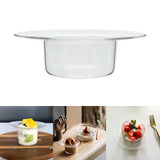 Maxbell 120/250ml Dessert Display Stand Nut Soup Bowl INS for Fruit Salad Yogurt 16.3cm x 5cm