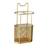 Maxbell Iron Umbrella Stand Holder and Drip Tray with Hook for Hallway Hotel Office