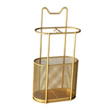 Maxbell Iron Umbrella Stand Holder and Drip Tray with Hook for Hallway Hotel Office