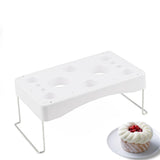Maxbell Household Piping Bag Stand Stainless Feet Holder for Cream Bag