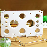 Maxbell Household Piping Bag Stand Stainless Feet Holder for Cream Bag