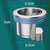 Maxbell Shower Drain Portable Drain Plug Sink Strainer for Wash Basin Floor Drain plating