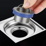 Maxbell Shower Drain Portable Drain Plug Sink Strainer for Wash Basin Floor Drain plating