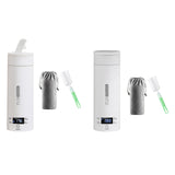 Maxbell Electric Kettle Warmer Bottle Hot Water Boiler for Travel Auto Car Vehicles with Screw Lid