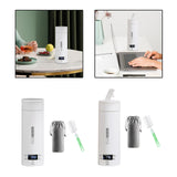 Maxbell Electric Kettle Warmer Bottle Hot Water Boiler for Travel Auto Car Vehicles with Screw Lid
