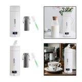 Maxbell Electric Kettle Warmer Bottle Hot Water Boiler for Travel Auto Car Vehicles with Screw Lid