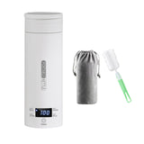 Maxbell Electric Kettle Warmer Bottle Hot Water Boiler for Travel Auto Car Vehicles with Screw Lid