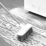 Maxbell Floor Scrubber Brush with Flexible Handle Deep Cleaning for Corner Patio
