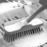 Maxbell Floor Scrubber Brush with Flexible Handle Deep Cleaning for Corner Patio