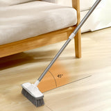 Maxbell Floor Scrubber Brush with Flexible Handle Deep Cleaning for Corner Patio