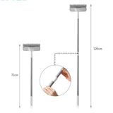 Maxbell Floor Scrubber Brush with Flexible Handle Deep Cleaning for Corner Patio
