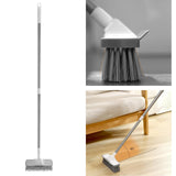 Maxbell Floor Scrubber Brush with Flexible Handle Deep Cleaning for Corner Patio