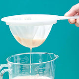 Maxbell Reusable Nylon Fine Mesh Strainer with Handle for Coffee Milk Yogurt 400 Mesh