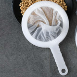 Maxbell Reusable Nylon Fine Mesh Strainer with Handle for Coffee Milk Yogurt 400 Mesh