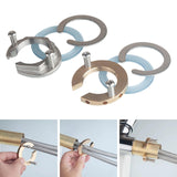 Maxbell Sink Faucet Fastener Tool Fixing Parts Easily Install for Kitchen Bathroom Stainless Steel