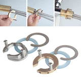 Maxbell Sink Faucet Fastener Tool Fixing Parts Easily Install for Kitchen Bathroom Stainless Steel